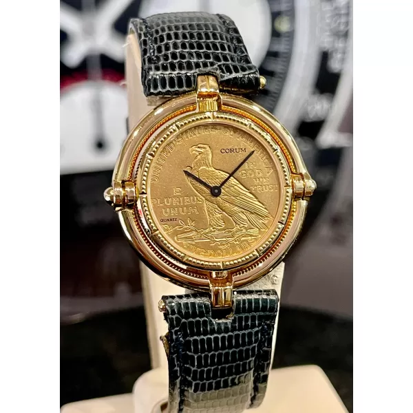 Corum Coin Watch 5$ Half Eagle - Cassa Rotante INDIAN HEAD