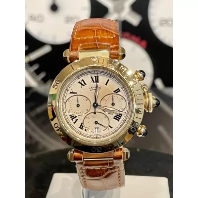 Cartier Pasha Chrono 38mm -...