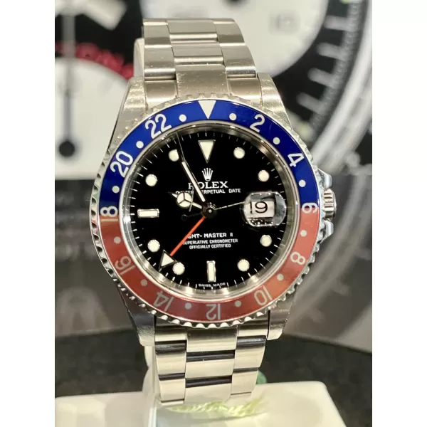 Rolex GMT-Master II - 16710 - ONLY PAPER 2005 - STICK DIAL