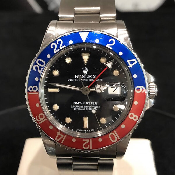 Rolex GMT-Master<br>Ref 16750 – Red and Blu Insert – Serial R – 1988