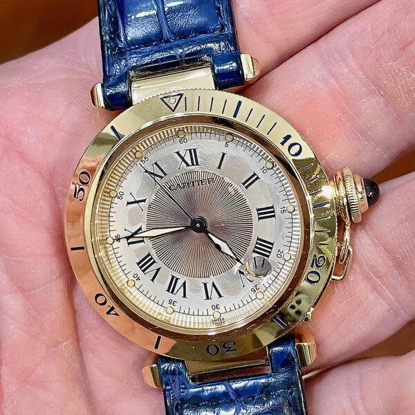 Cartier Pasha<br>38mm. – Yeat 1990’s