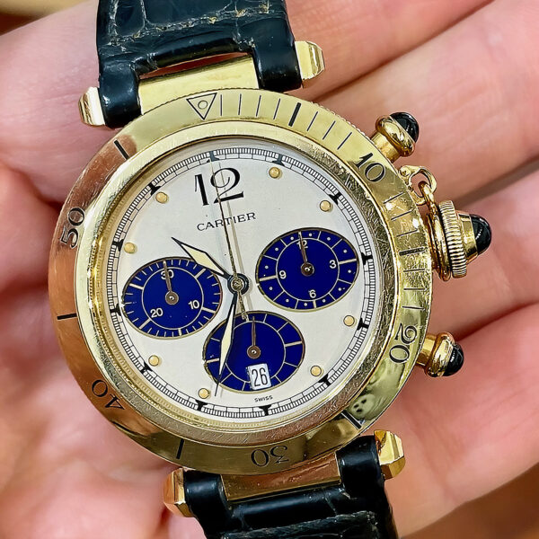 Cartier Pasha<br>Chronograph – Year 1992 – Ref. 30009