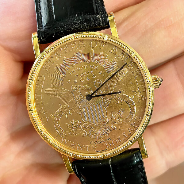 Corum Coin Watch<br>20$ Twenty Dollar Double Eagle Year 1990