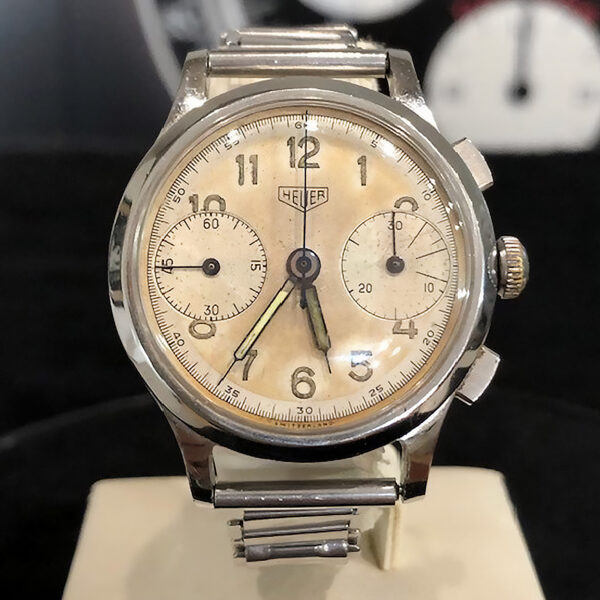 Heuer<br>Chrono Big Eyes Oversize Pre-Carrera Steel