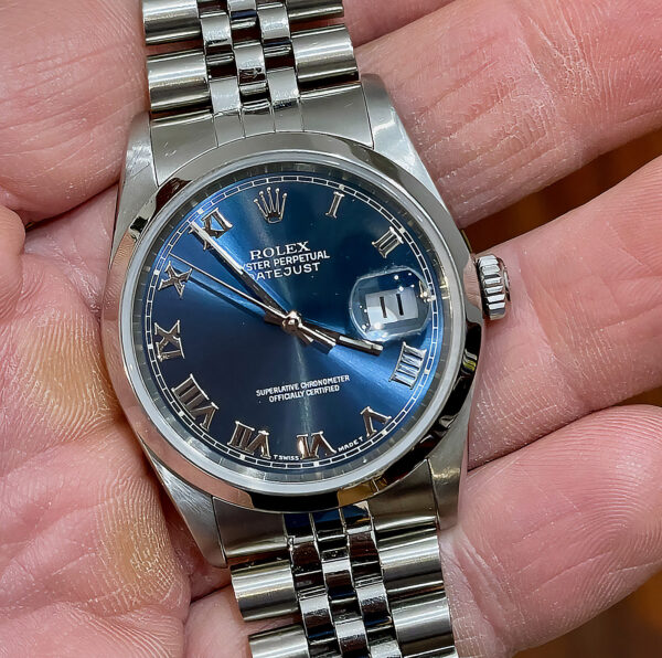 Rolex Datejust 36<br>16200 – Year 1995 – Service Rolex 10/2025
