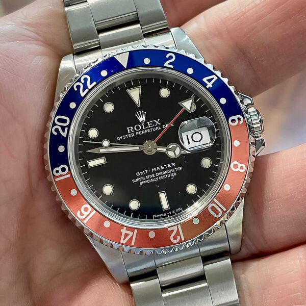 Rolex GMT-Master<br>16700 Pepsi Oyster Only Paper 1992