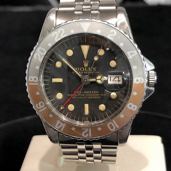 Rolex GMT-Master 1675 Tropical Radial Swiss Dial 1961